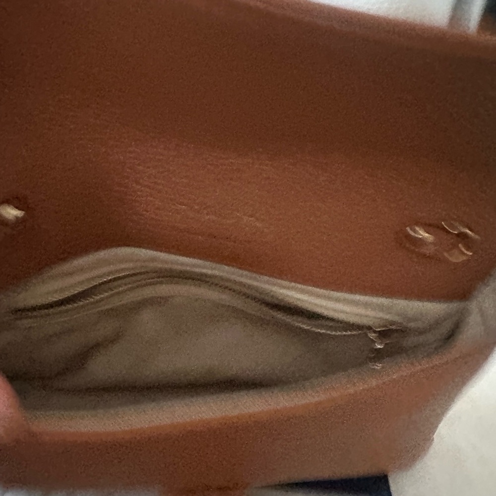 M. Gemi Tan Leather Wristlet/crossbody - Picture 7 of 10